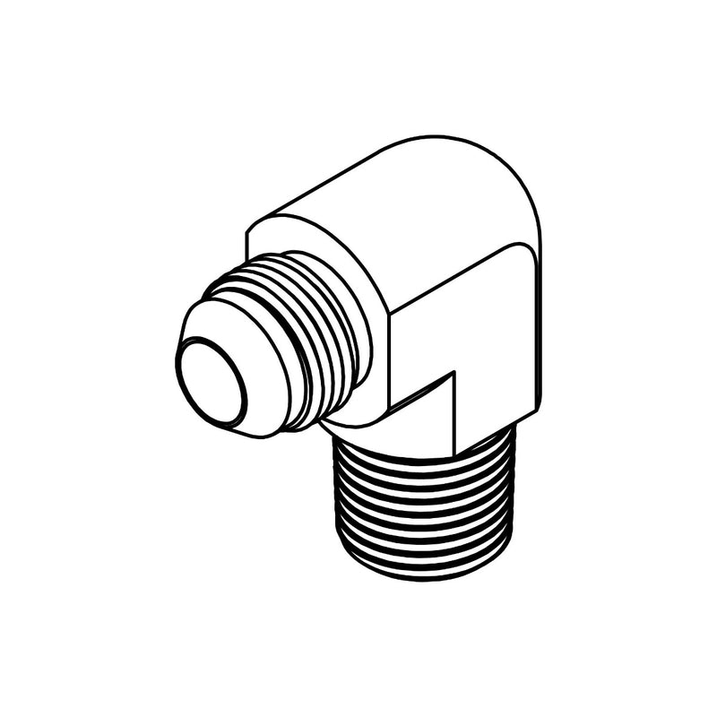 913-N12-J8 90° 3/4" JIC Fitting Racor FV VMA VMAM Series