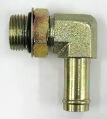 Racor 913-08-h10 3/4 x 16 barb elbow
