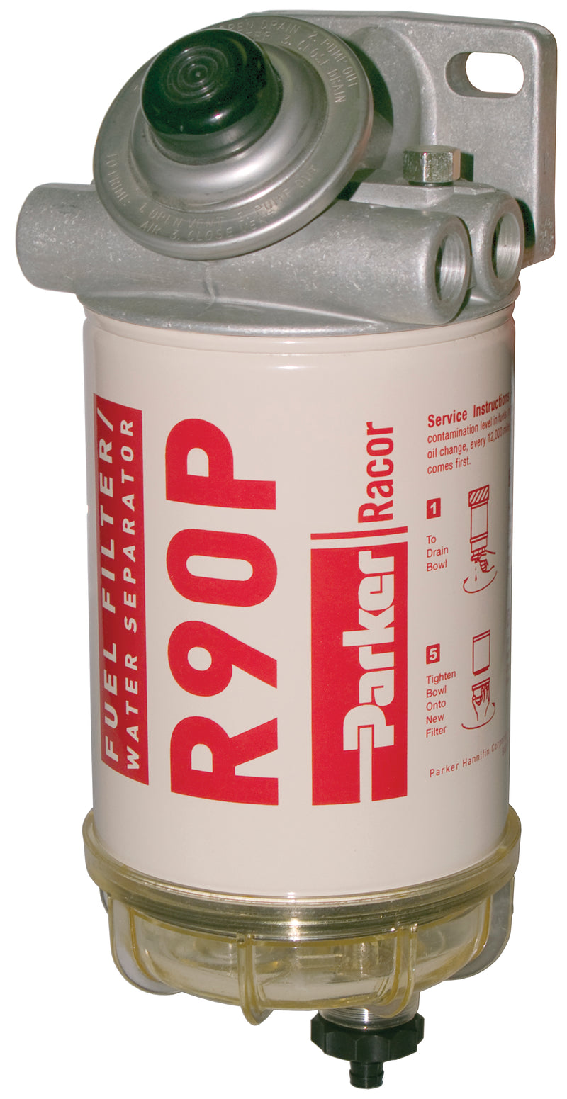 Racor 490r30 fuel filter/water separator assembly