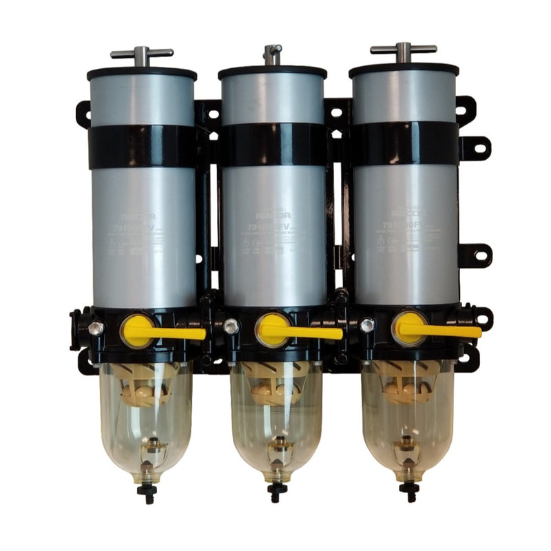 Racor 791000fv10 Triplex Fuel Filter Water Separator