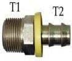 Racor 951-N4-H6 NPT X HOSE BARB 1/4 NPT x 3/8 hose barb