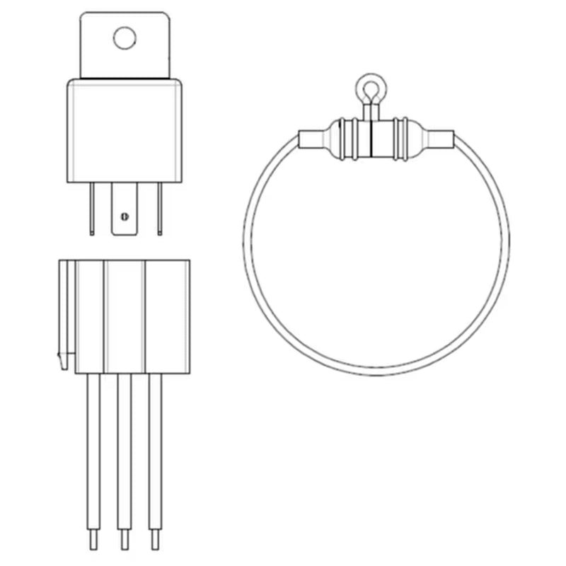 RK 11861 Heater Relay Kit for 500FG, 900/1000FH - 12 vdc