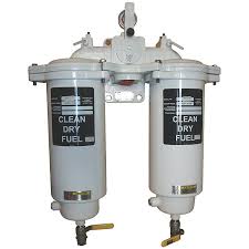 Racor dfbo-10-ma-wif dual fbo marine filter assy.