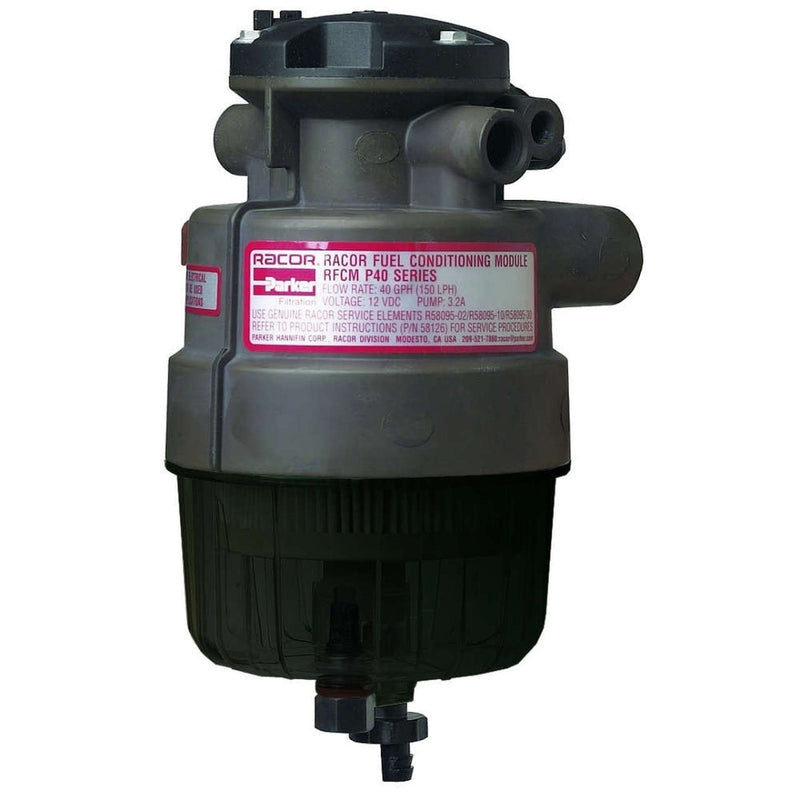 Racor p4210nh p40 series rfcm-3/8 npt ports