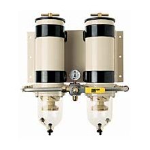 Racor 751000fhx2 fgx-dual ff/ws,rotary valve