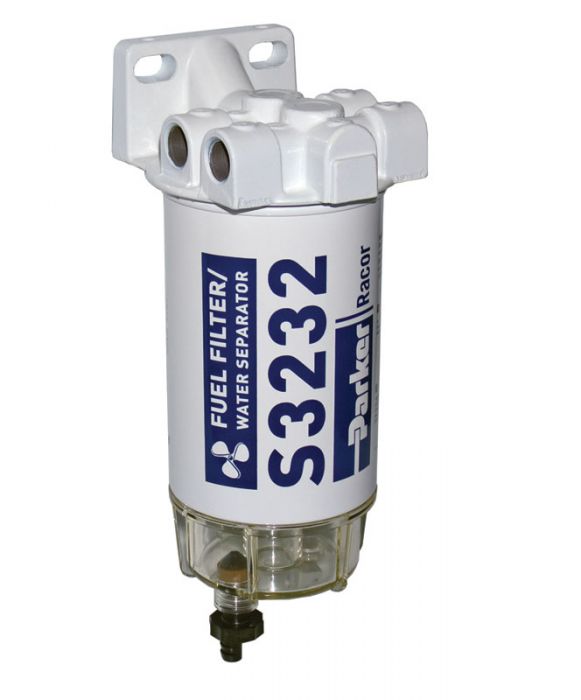 Racor 660R-Rac-01 Gas Spin W/Head Clear Bowl